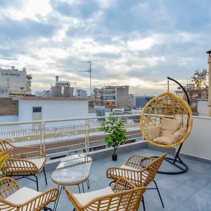  Διαμέρισμα Pomegranate Luxury Penthouse Maisonette With Beautiful Terrace & Free Parking By Binobi !